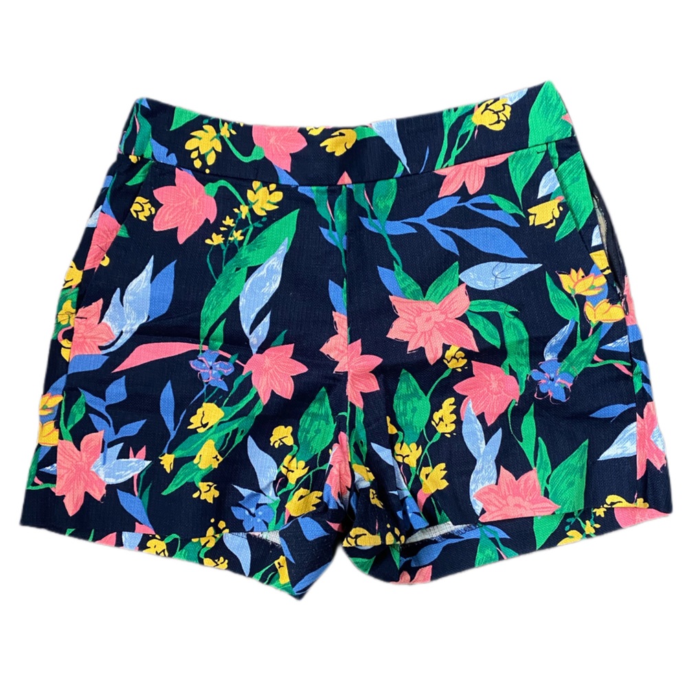 J. Crew Shorts, Size 4, Floral - Picture 2 of 6